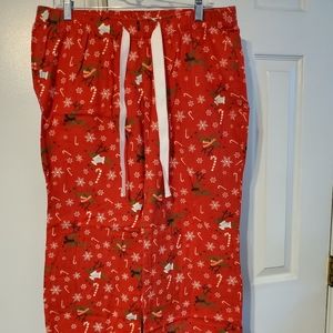 Old Navy fleece pj pants. Size L, Christmas theme